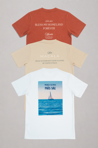 PACK CAMISETAS MÁS SAL